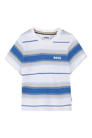 T-shirt - Kobaltblauw - Boss