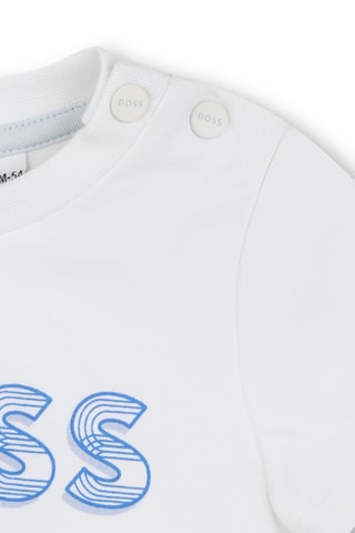 Biologisch Katoenen T-shirt - Wit - Boss