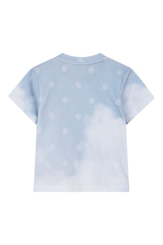 T-shirt Dip and Dye - Hemelsblauw - Boss