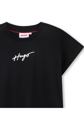 Biologisch Katoenen T-shirt - Zwart - Hugo