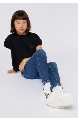 T-shirt - Zwart - Hugo