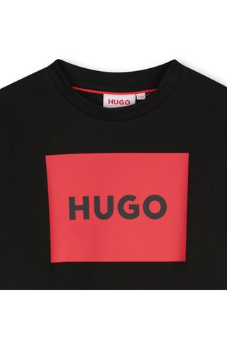 Biologisch Katoenen T-shirt - Zwart - Hugo