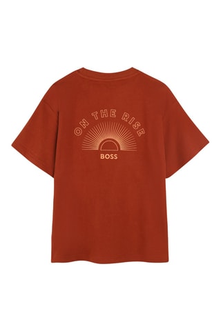T-shirt - Oranje - Boss