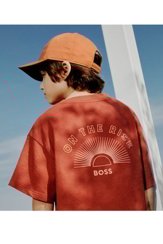 T-shirt - Oranje - Boss
