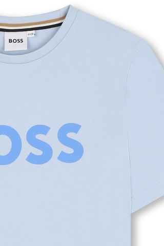 T-shirt - Blauw - Boss