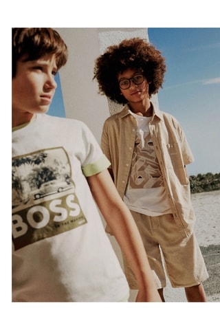 T-shirt - Wit - Boss