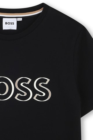 T-shirt - Zwart - Boss
