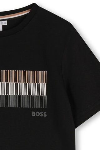 T-shirt - Zwart - Boss