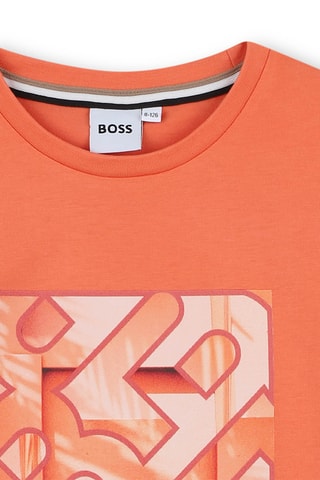 T-shirt - Oranje - Boss