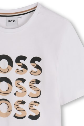 T-shirt - Wit - Boss