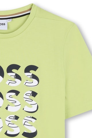 T-shirt - Lichtgroen - Boss