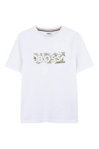 T-shirt - Wit - Boss