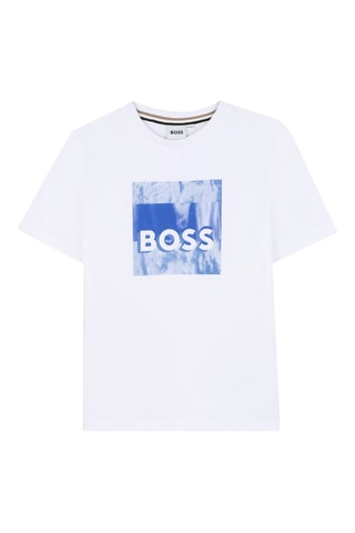T-shirt - Wit - Boss