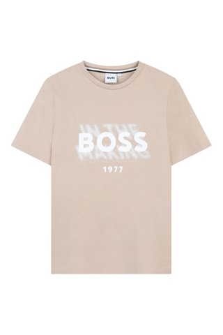 T-shirt - Beige - Boss