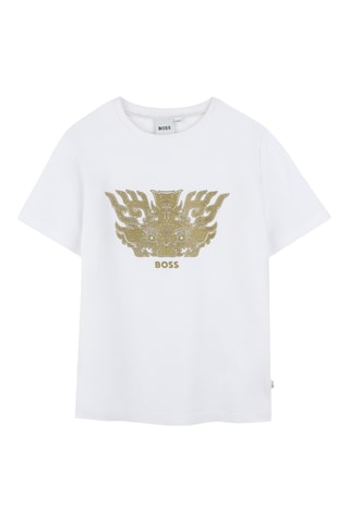 T-shirt - Wit - Boss