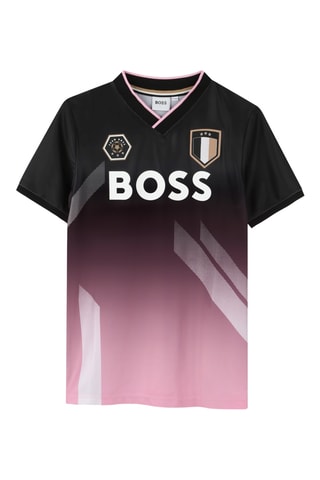 T-shirt - Zwart - Boss