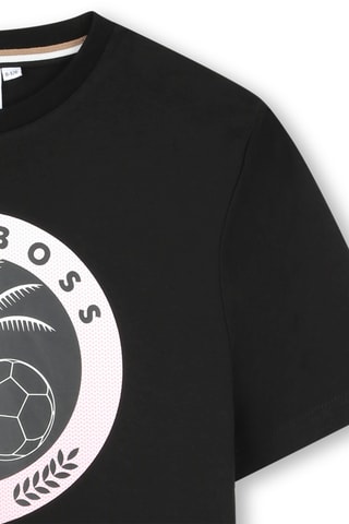 T-shirt - Zwart - Boss