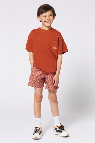 Zwemshort - Steenrood Boss