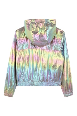 Windjack met Capuchon - Zilverkleurig - Hugo