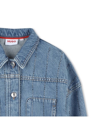 Spijkerjasje - Blauw - Hugo