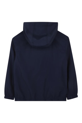 Windjack met Capuchon - Marineblauw - Boss