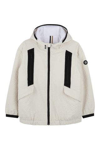 Windjack met Capuchon - Beige - Boss