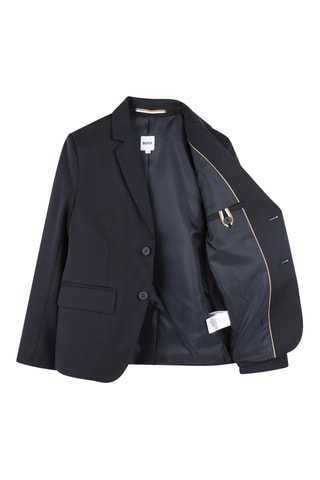 Wollen Jasje - Marineblauw - Boss