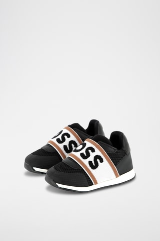 Leren Slip-ons - Zwart - Boss