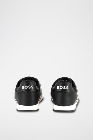 Leren Slip-ons - Zwart - Boss