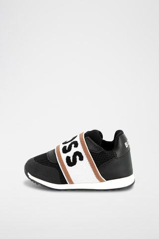 Leren Slip-ons - Zwart - Boss