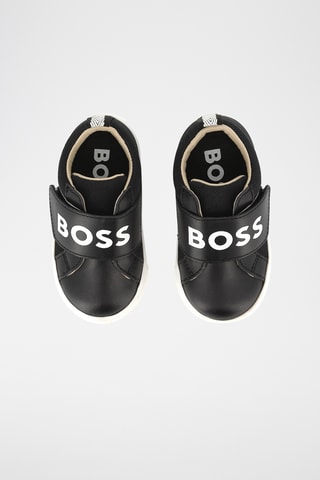 Leren Sneakers - Zwart - Boss