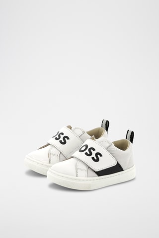 Leren Sneakers - Wit - Boss