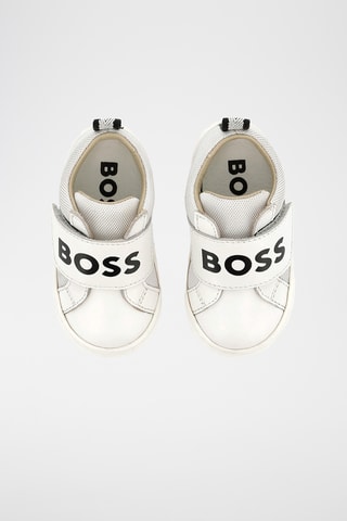 Leren Sneakers - Wit - Boss