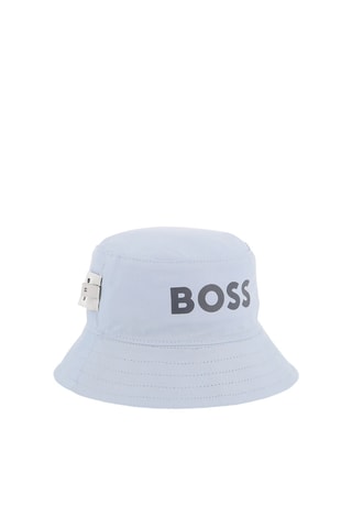 Dubbelzijdig Bobhoedje - Nachtblauw - Boss