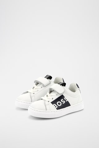 Leren Sneakers - Wit - Boss