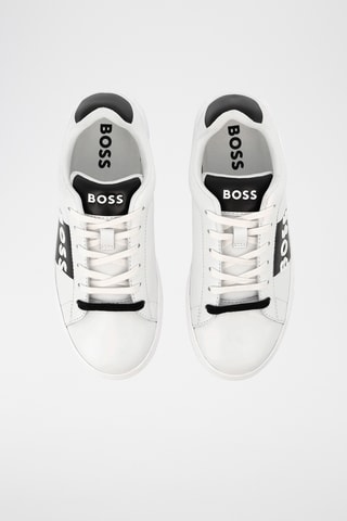Leren Sneakers - Wit - Boss