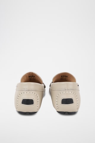 Leren Mocassins - Beige - Boss