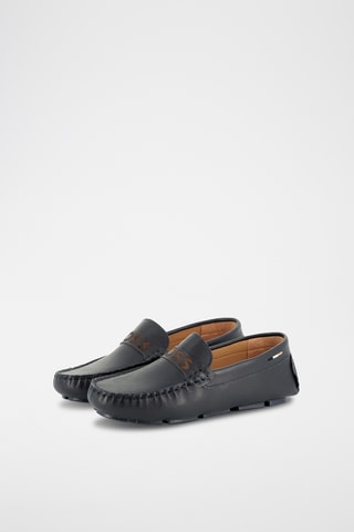 Leren Mocassins - Hemelsblauw - Boss