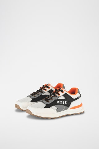 Leren Sneakers - Zwart - Boss