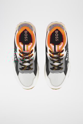 Leren Sneakers - Zwart - Boss