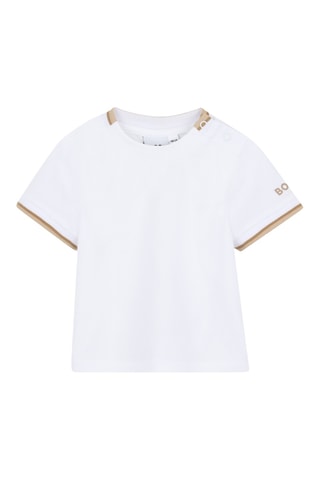 T-shirt en Tuinbroek - Beige en Wit - Boss
