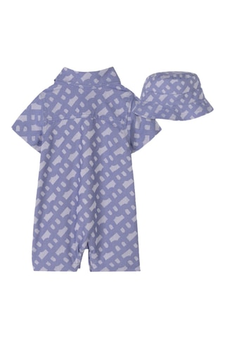 Kruippakje en Bobhoedje - Indigoblauw - Boss