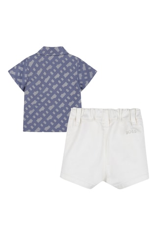 Overhemd en Short - Indigoblauw - Boss