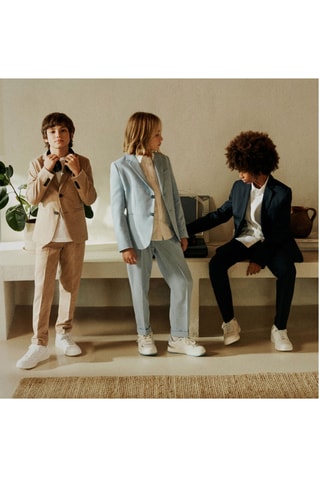 Kostuum - Marineblauw - Boss