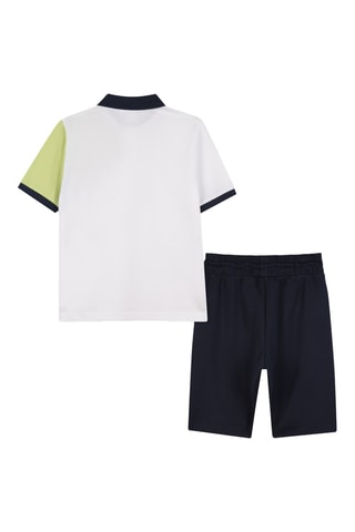 Polo en Short - Marineblauw - Boss