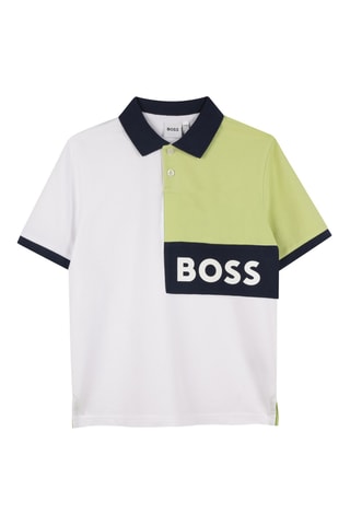 Polo en Short - Marineblauw - Boss
