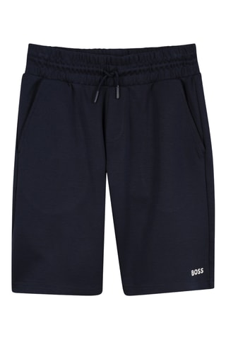 Polo en Short - Marineblauw - Boss