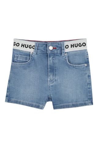 Spijkershort - Kobaltblauw - Hugo