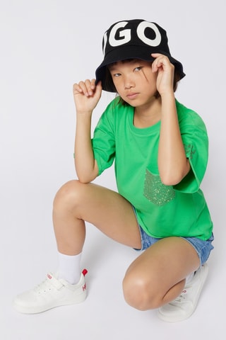 Spijkershort - Kobaltblauw - Hugo