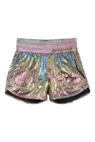 Short Tie and Dye Effect - Zilverkleurig - Hugo